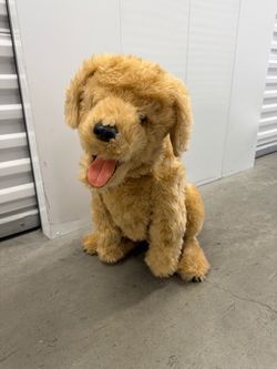 FurReal Biscuit My Lovin Pup Dog Interactive Plush Tested Works Hasbro