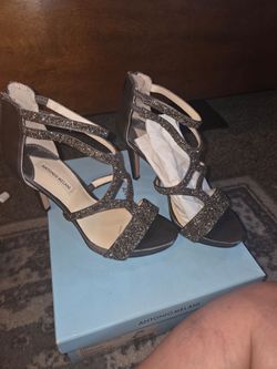 Dark silver Heels