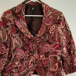 Ladies Paisley short Jacket