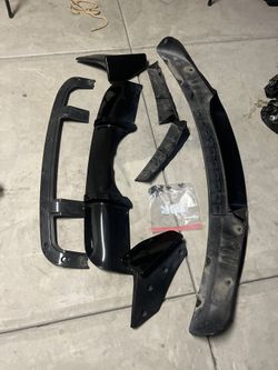 BMW X5 Lip Kit Gloss Black