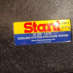 Stant cooling system pressure tester