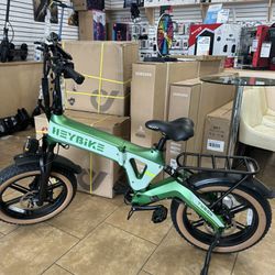 New Electric Bike Heybike Tyson With 2 Years Warranty ( Payments Available)