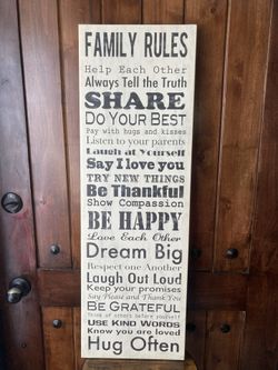 Family Canvas House Decor 