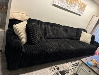 Ashley Furniture Midnight-Madness Onyx Sofa