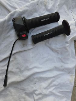 Ghost cat throttle and left hand grip