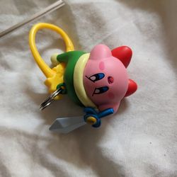 Kirby Mystery Keychain Glow In The Dark Sword