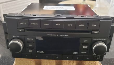 2016 Jeep Sahara Factory radio