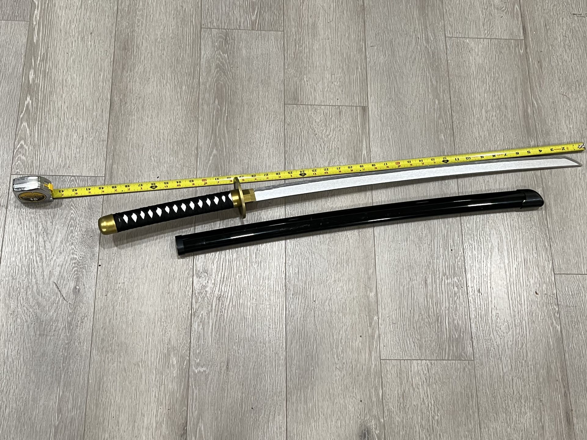 3.4ft Bamboo(wood) Katana ( Cosplay Props)