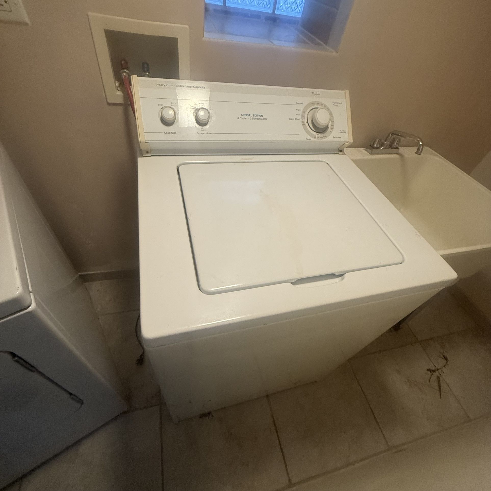 Washer And Dryer