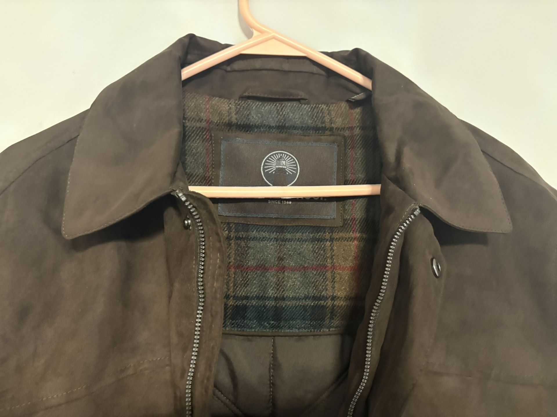 Weatherproof Men’s Microsuede bomber