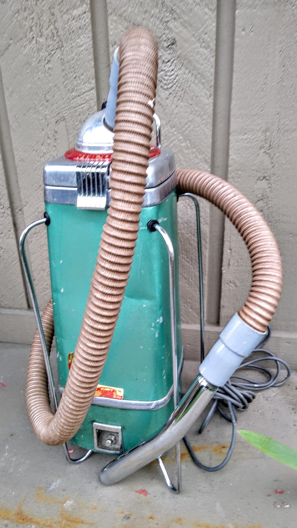 Vintage AirWay Sanitizor canister vacuum cleaner model 77 MCM for Sale in Portland, OR OfferUp