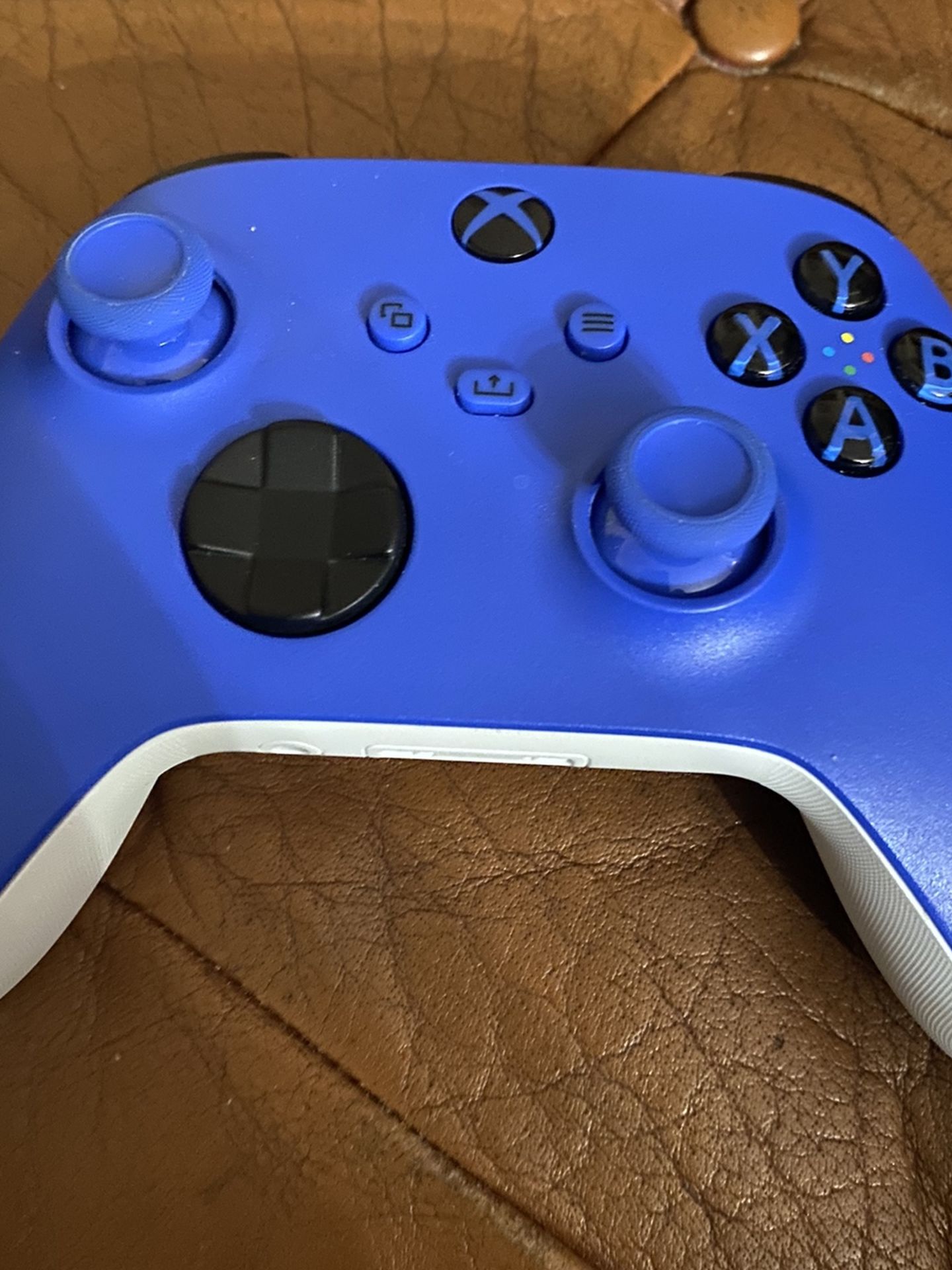Xbox One Series X Blue Controller