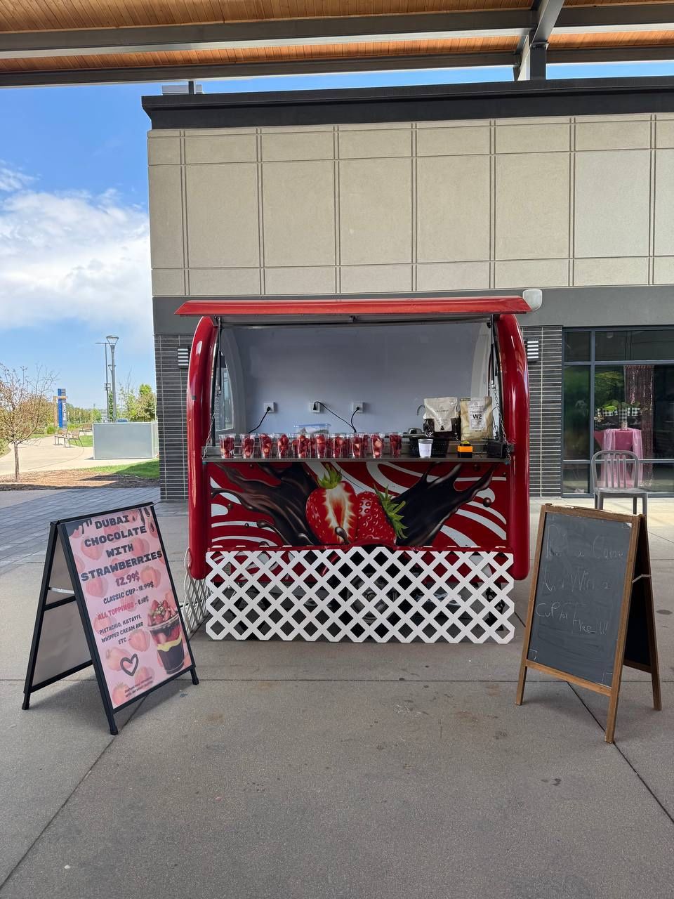 Food trailer 7ft (Ready business with all license)