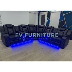 SALA SECCIONAL RECLINABLES ELECTRICAS! INSTALACION ENTREGA! 3 PAGOS MENSUALES! 