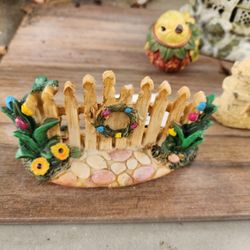 SAND CASTLE. GNOME BRIDGE  $5 EA. PICK UP IN SAN LORENZO 