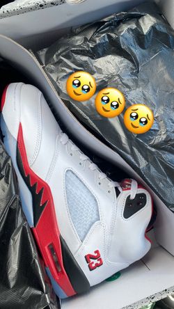 Fire Red Jordan 5’s