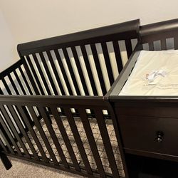 NEW Delta Children’s Baby Bed & Changing Table