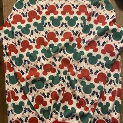 Hanna Anderson Mickey Mouse Christmas Pajamas - Adult Large 
