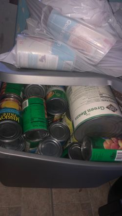 Free canned food