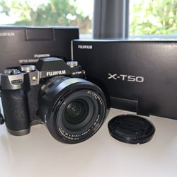 Fujifilm X-T50 + XF 16-50mm WR Lens