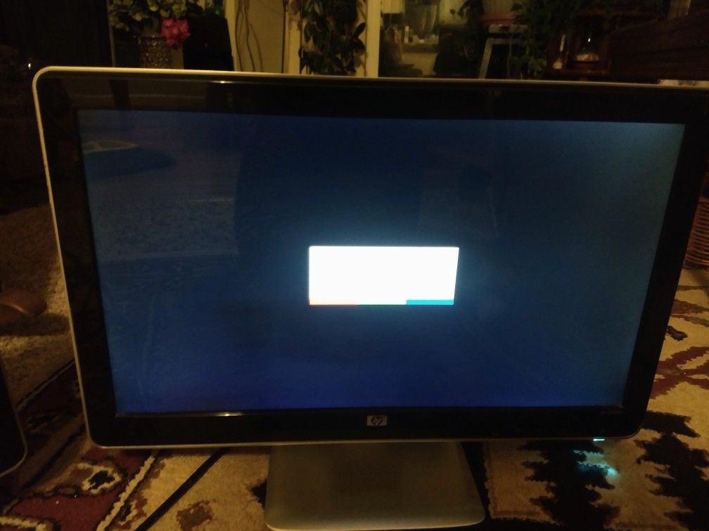 2 HP 20-Inch LCD Monitors, Model No. HSTND-2551-F