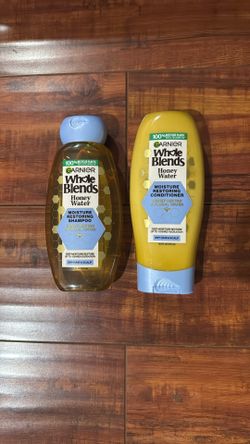 Garnier Whole Blends MOISTURE RESTORING Shampoo And Conditioner: Honey Nectar And Floral Water 12.3 oz Each (2 For $6)