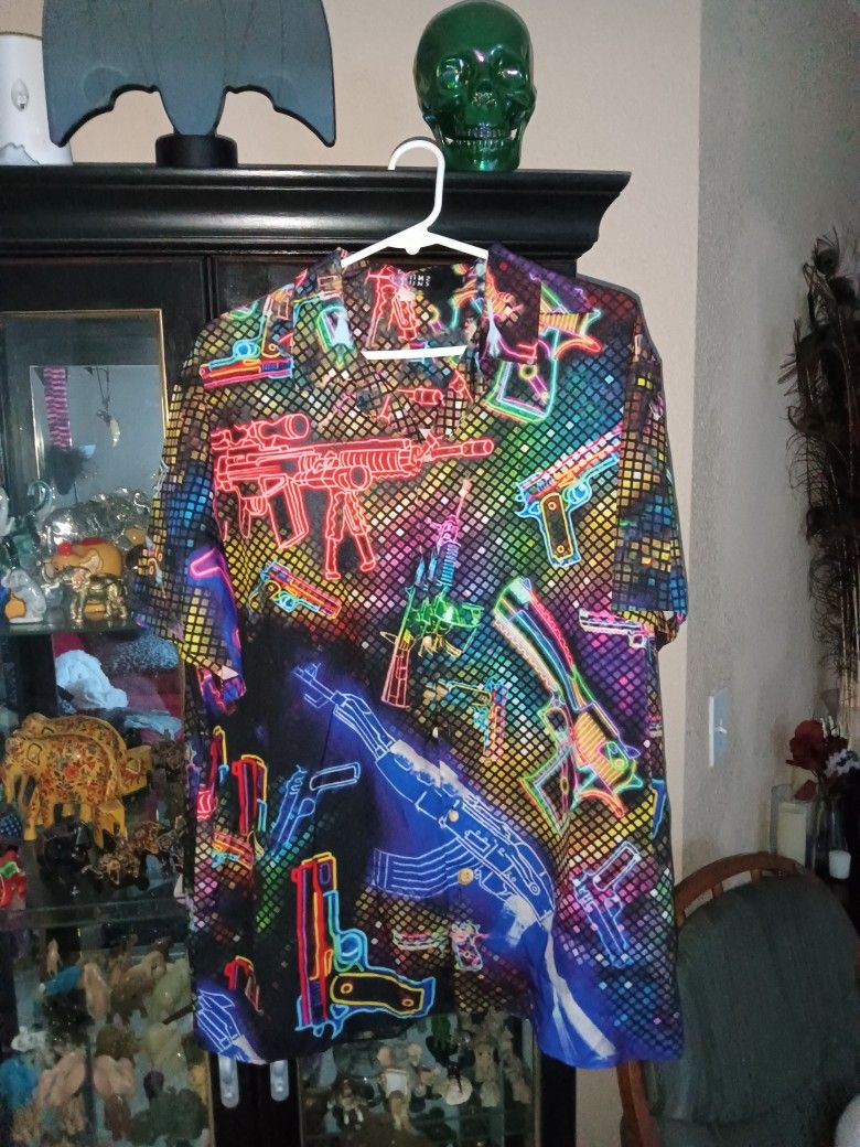 Awesome Button-up Shirt Size XL