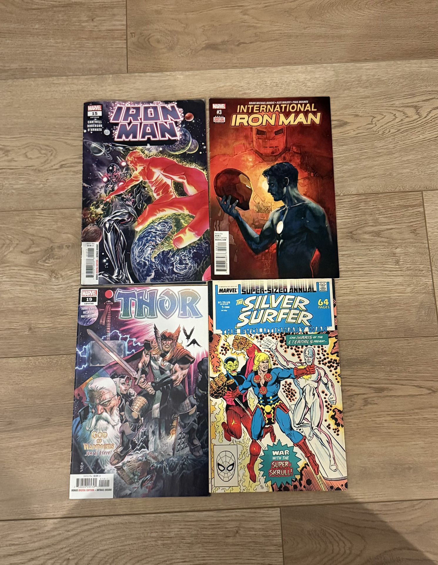 separate Hero comics