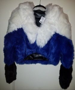 Brand New W/Tag Women's Akira Faux Fur Jacket Sz. S