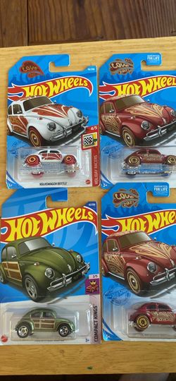 Hot wheels vw bug set