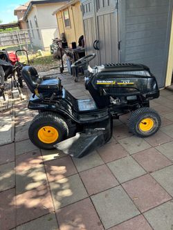 Yard machine riding mower