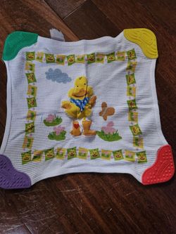 Baby lovey teether