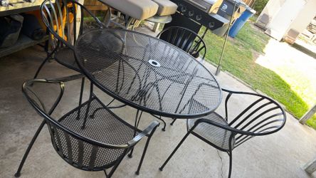 mesa de patio