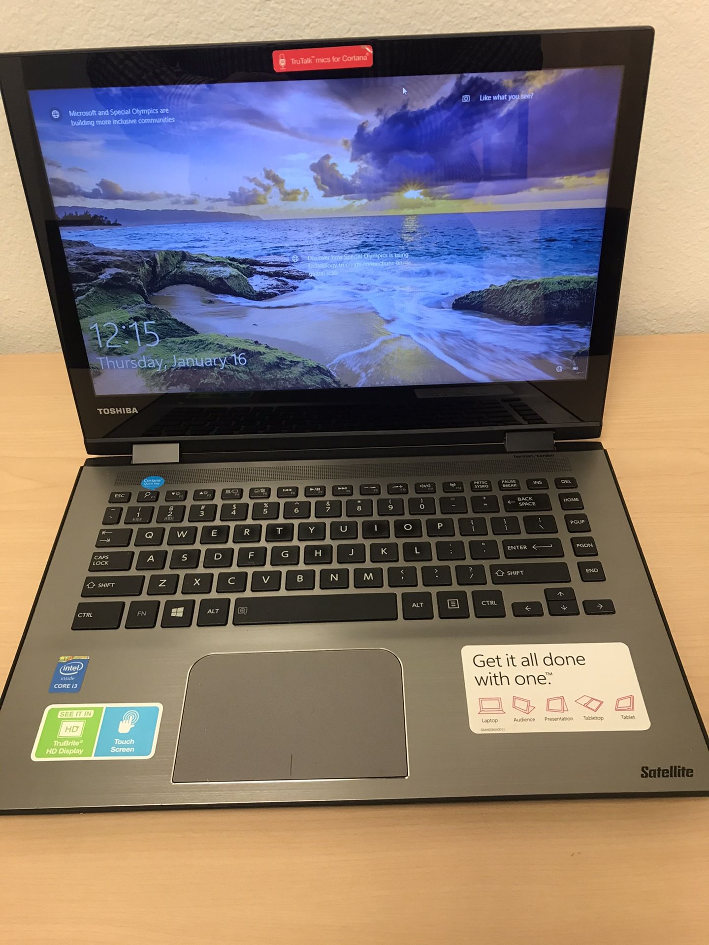 Toshiba Laptop Windows 10 Open Office