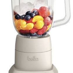 bella 10 Speed Countertop Blender, Juicer & Smoothie Maker, Fits-anywhere™ Kitchenware, Slim Flip & Store Design, Dishwasher Safe 48oz Capacity Pitche