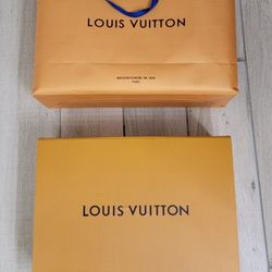 Louis Vuitton Box And Bag 11.5×15 Box. Bag 12x16