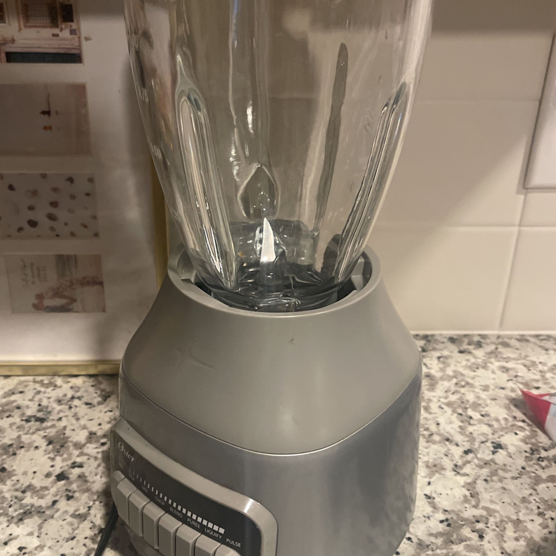  Oster Pulverizing 800 Watts 6 Cup Power Blender in Gray with  High Speed Motor : Home & Kitchen