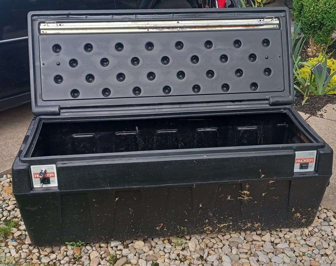Large Truck / Garden Toolbox With Lock And Keys