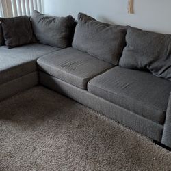 Must Go By 12/30! Used Couch with Attached Chaise