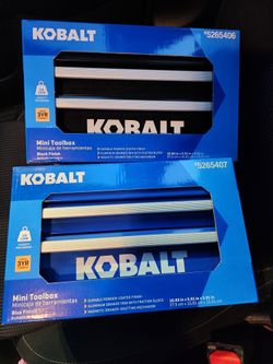 Kobalt Mini Toolbox 25th Anniversary Bundle!