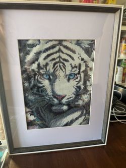 Completed Nice Framed Jewel Painting 