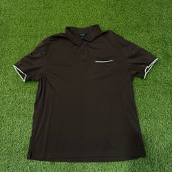 Banana Republic Brown Polo Shirt Size Large