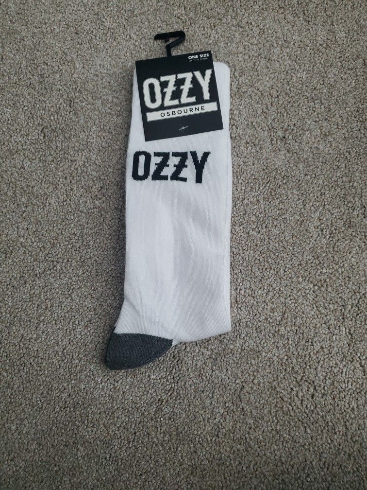 NWT OZZY OSBOURNE CREW SOCKS