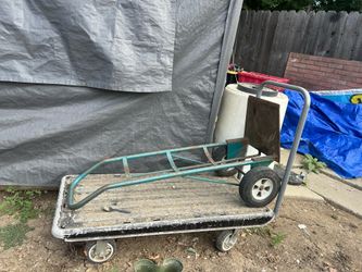 Dolly And Flat Car
