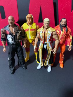 WWE ULTIMATE EDITION ACTION FIGURES