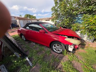 Toyota solara parts out