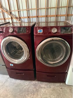 Washer and dryer  Samsung delivery and installation free