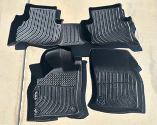volkswagen golf floor mats 2015–2019