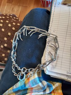 Dogs Pinch Collar, Heavy Duty Metal