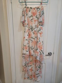 Women's Large Flower Dress